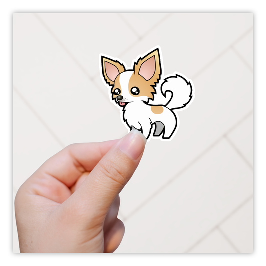 Chihuahua Puppy Die Cut Sticker (2898)