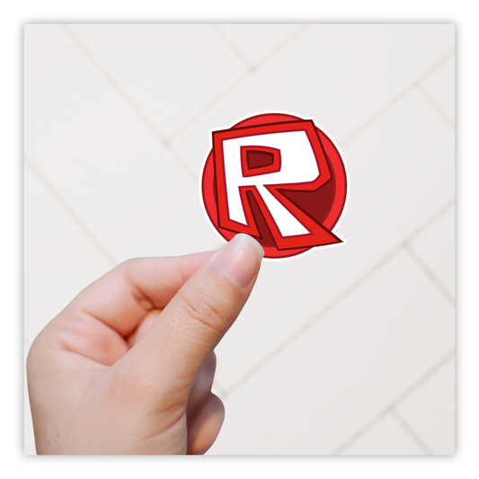 Roblox Logo Die Cut Sticker (2907)
