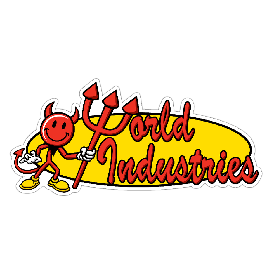 World Industries Die Cut Sticker (2919)