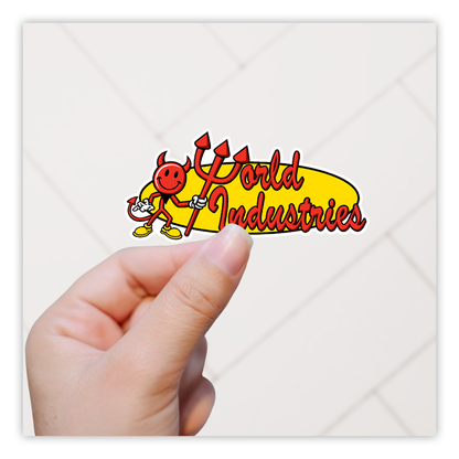 World Industries Die Cut Sticker (2919)