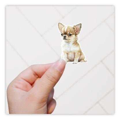 Chihuahua Puppy Die Cut Sticker (2871)