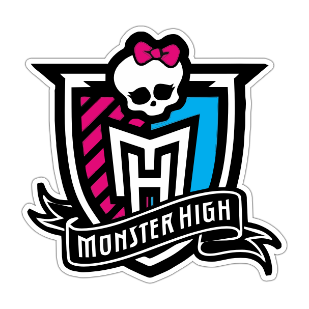 Monster High Logo Die Cut Sticker (2931)