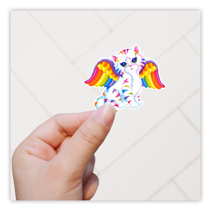 Lisa Frank Kitty with Wings Die Cut Sticker (2957)