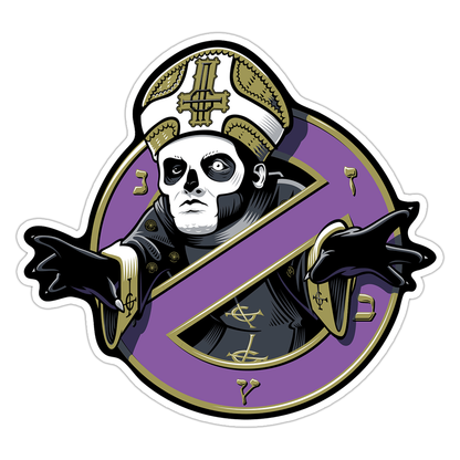 Ghost Papa Emeritus Die Cut Sticker (2960)