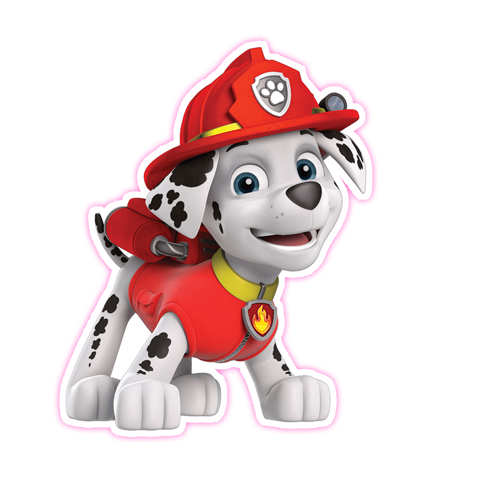 Paw Patrol Marshal Die Cut Sticker (2995)