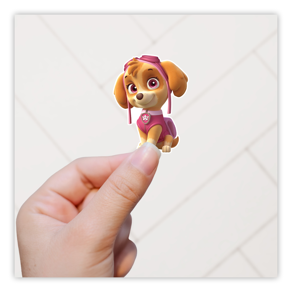 Paw Patrol Skye Die Cut Sticker (2998)