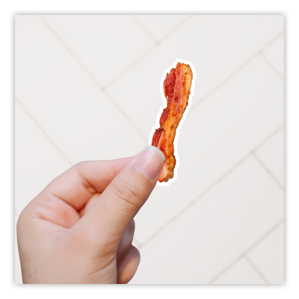 Bacon Die Cut Sticker (29)