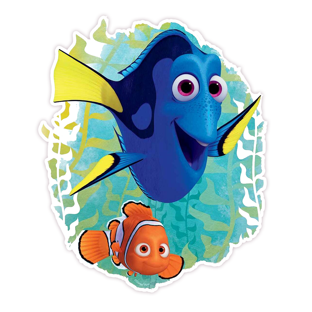Finding Nemo Dory Die Cut Sticker (301)