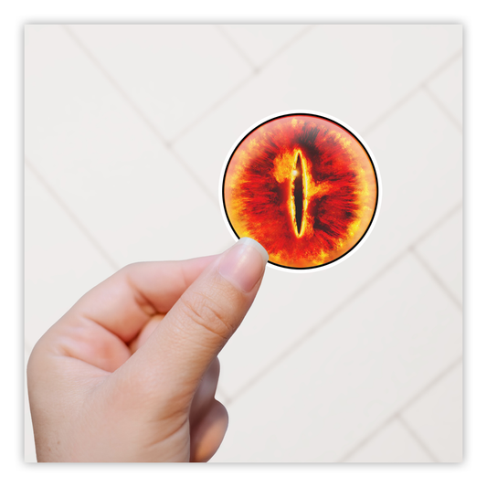 Lord of The Rings Eye of Sauron Die Cut Sticker (3027)