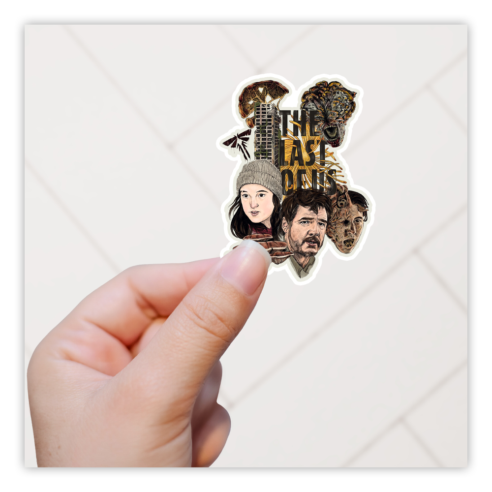 The Last Of Us Joel Ellie Clickers Die Cut Sticker (3040)