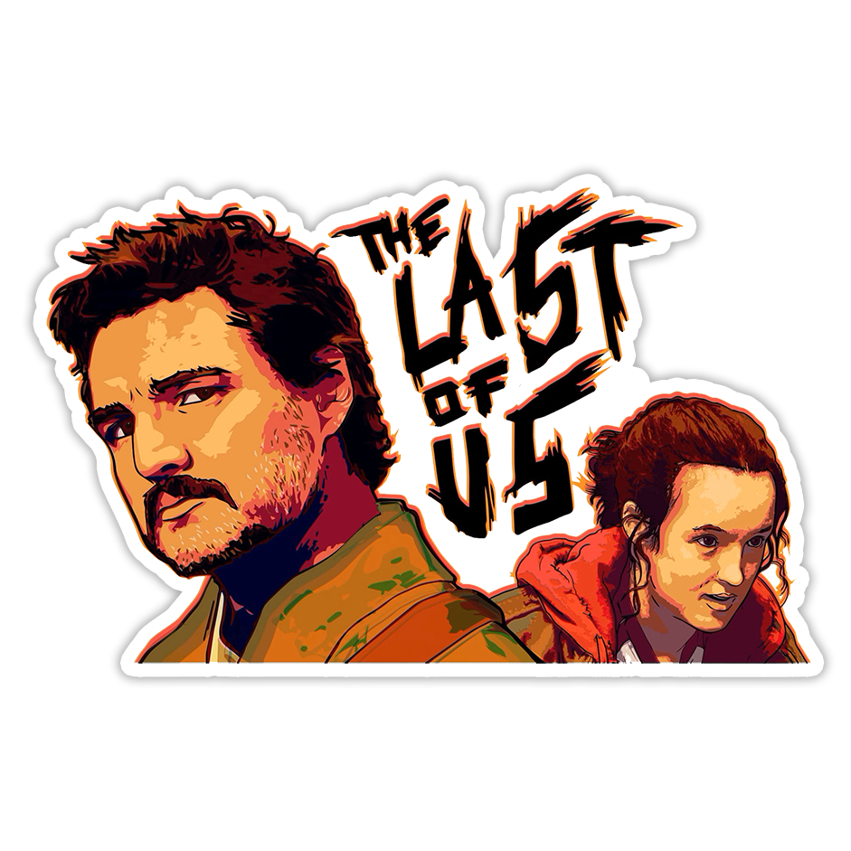 The Last Of Us Joel Ellie Die Cut Sticker (3042)