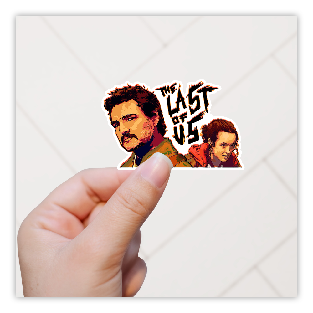 The Last Of Us Joel Ellie Die Cut Sticker (3042)