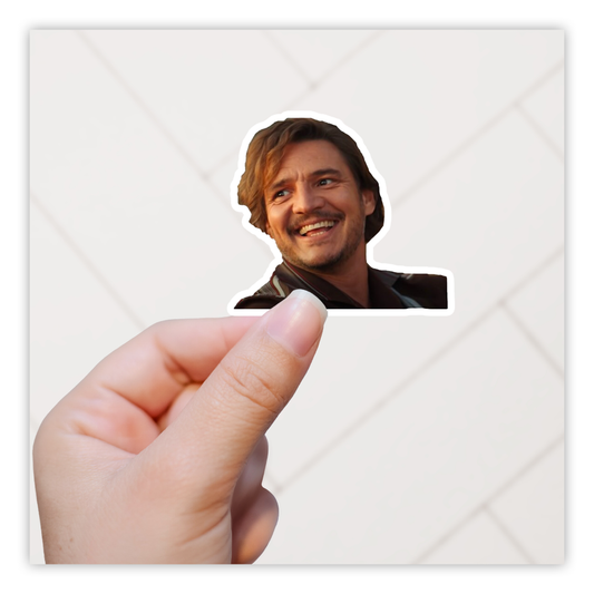 Pedro Pascal The Unbearable Weight of Massive Talent Die Cut Sticker (3043)