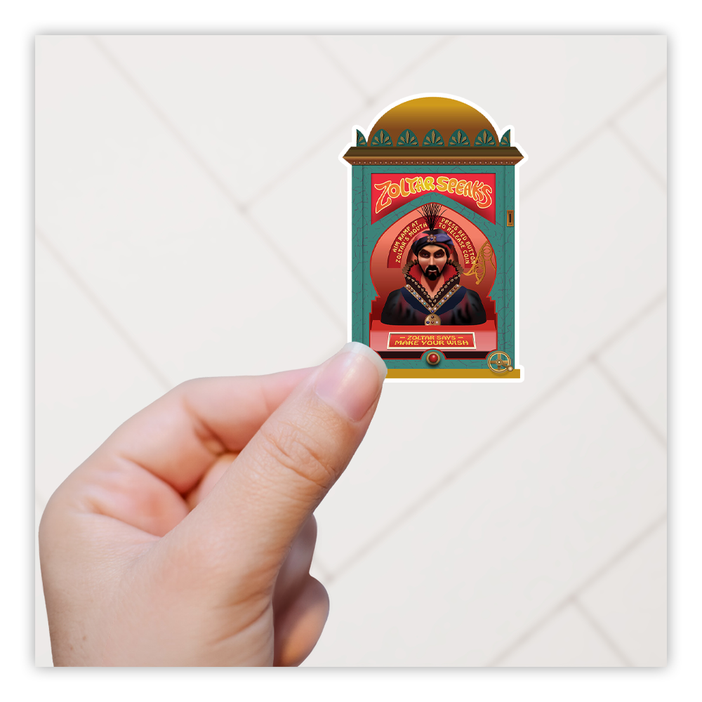 Big Zoltar Die Cut Sticker (3049)