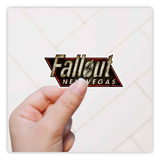 Fallout New Vegas Logo Die Cut Sticker (3054)