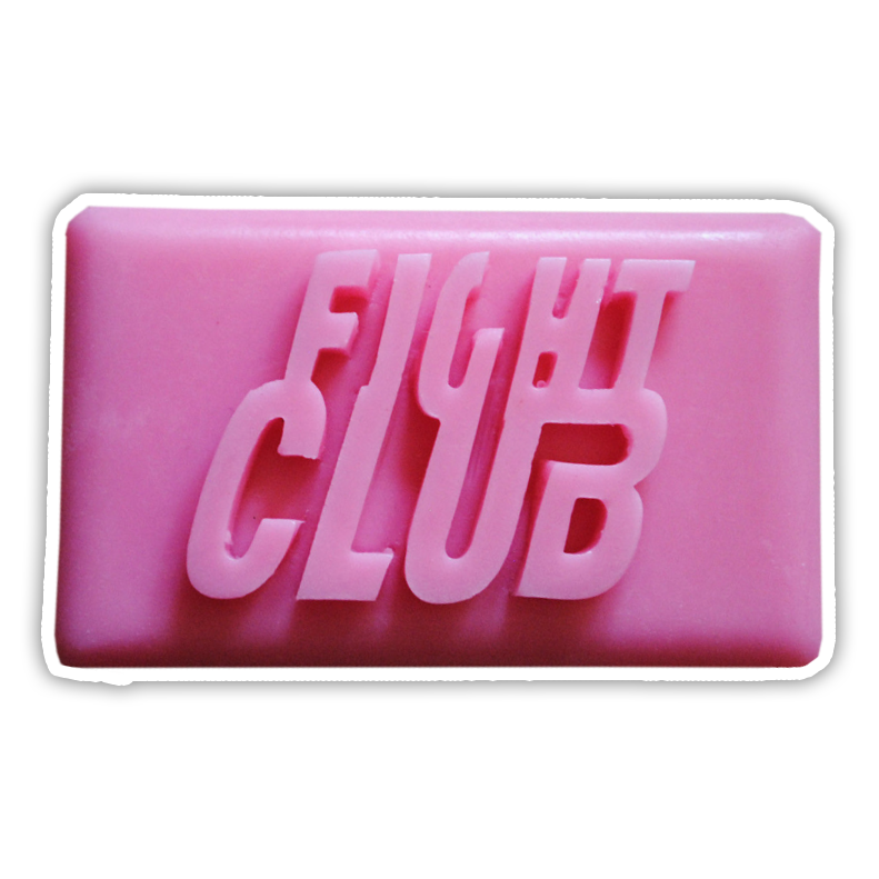 Fight Club Soap Bar Die Cut Sticker (3055)