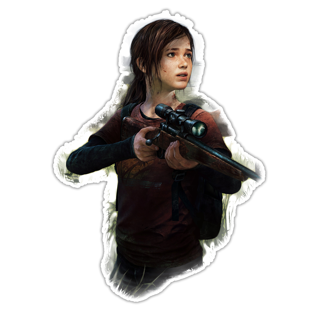 Last Of Us Ellie Die Cut Sticker (3068)