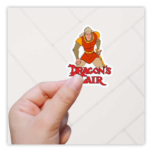Dragon's Lair Dirk The Daring Die Cut Sticker (306)