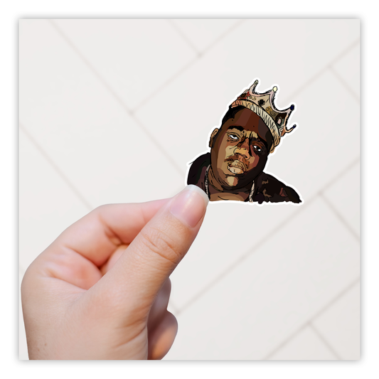 Notorious B.I.G. Biggy Smalls Die Cut Sticker (3074)