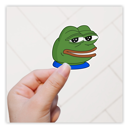 Pepe The Frog Die Cut Sticker (3078)