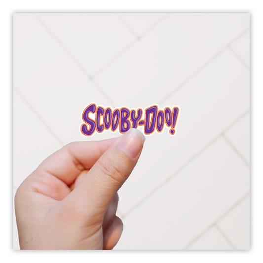 Scooby Doo Die Cut Sticker (3079)