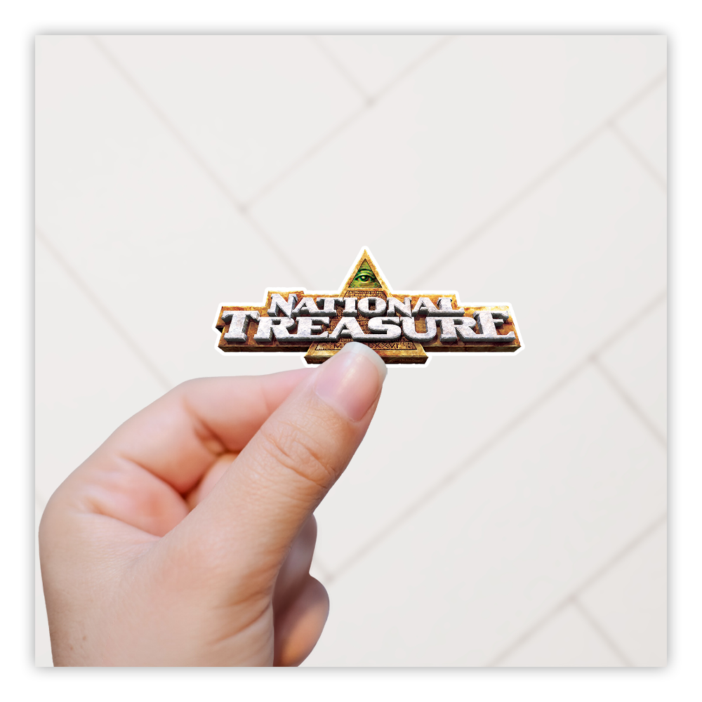 National Treasure Die Cut-plakker (3085)