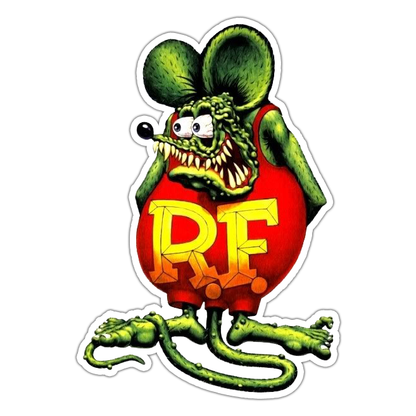 Rat Fink Die Cut Sticker (3090)