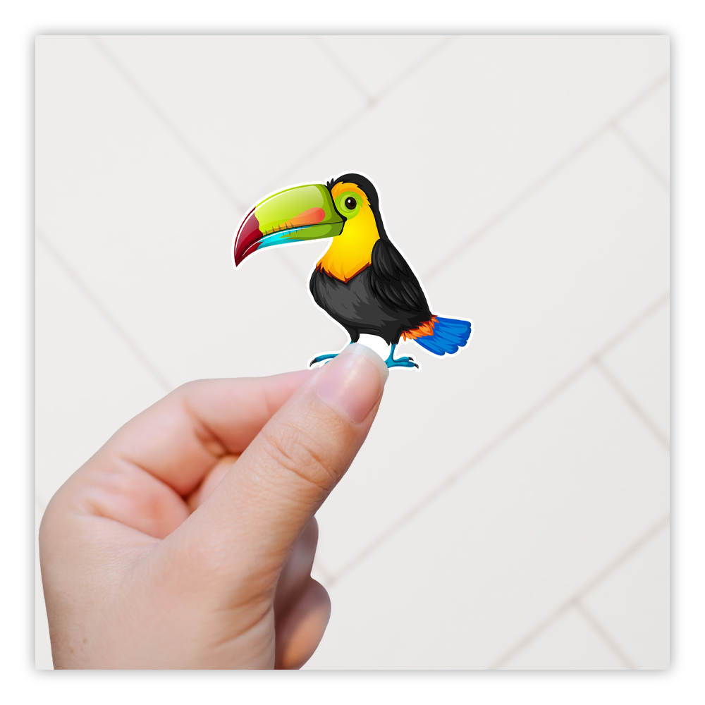 Toucan Die Cut Sticker (3093)