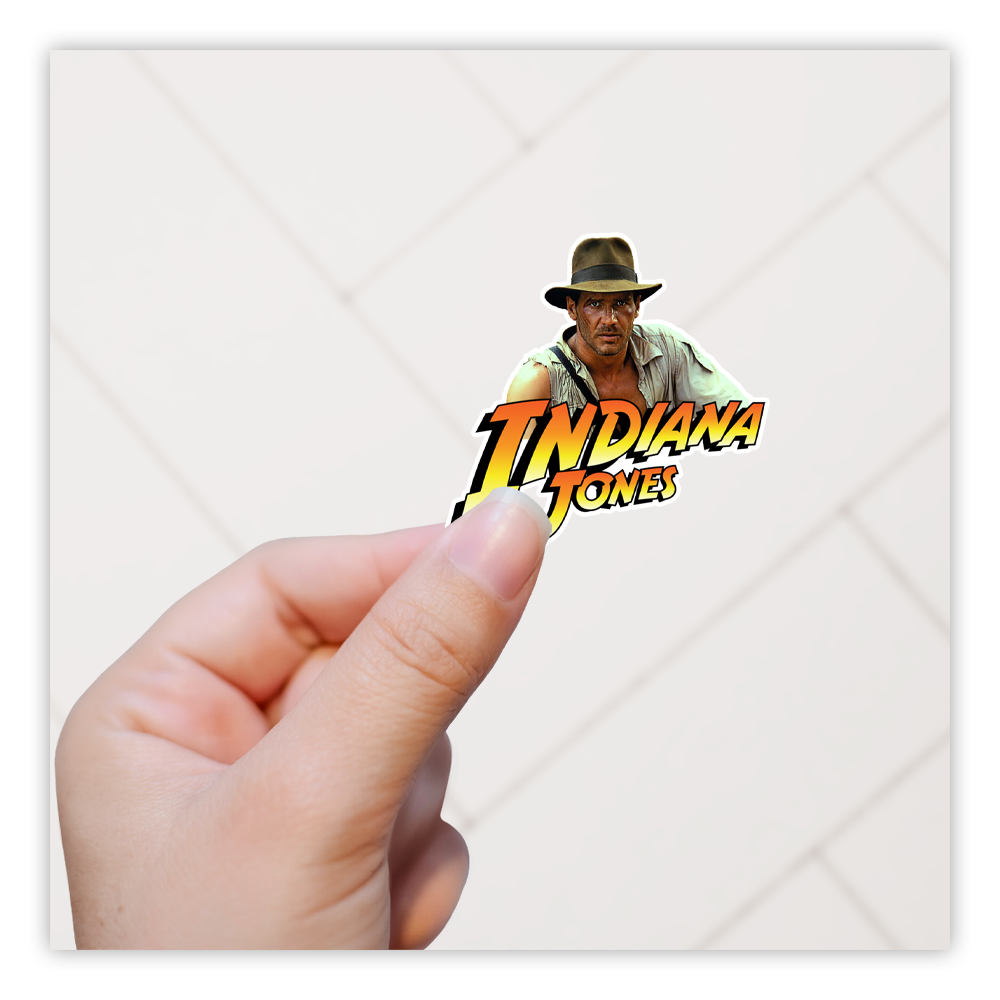 Indiana Jones Die Cut Sticker (3094)