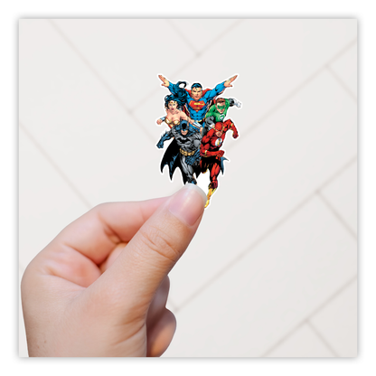 DC Comics Super Heroes Die Cut-plakker (3096)