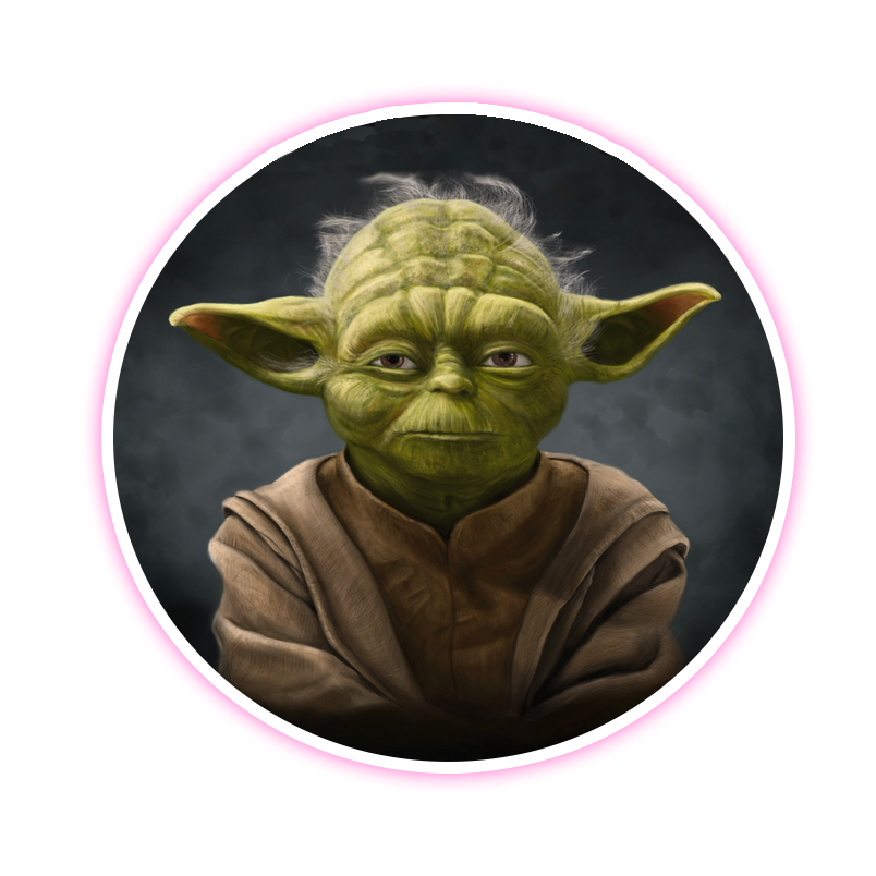 Star Wars Yoda Die Cut Sticker (3099)