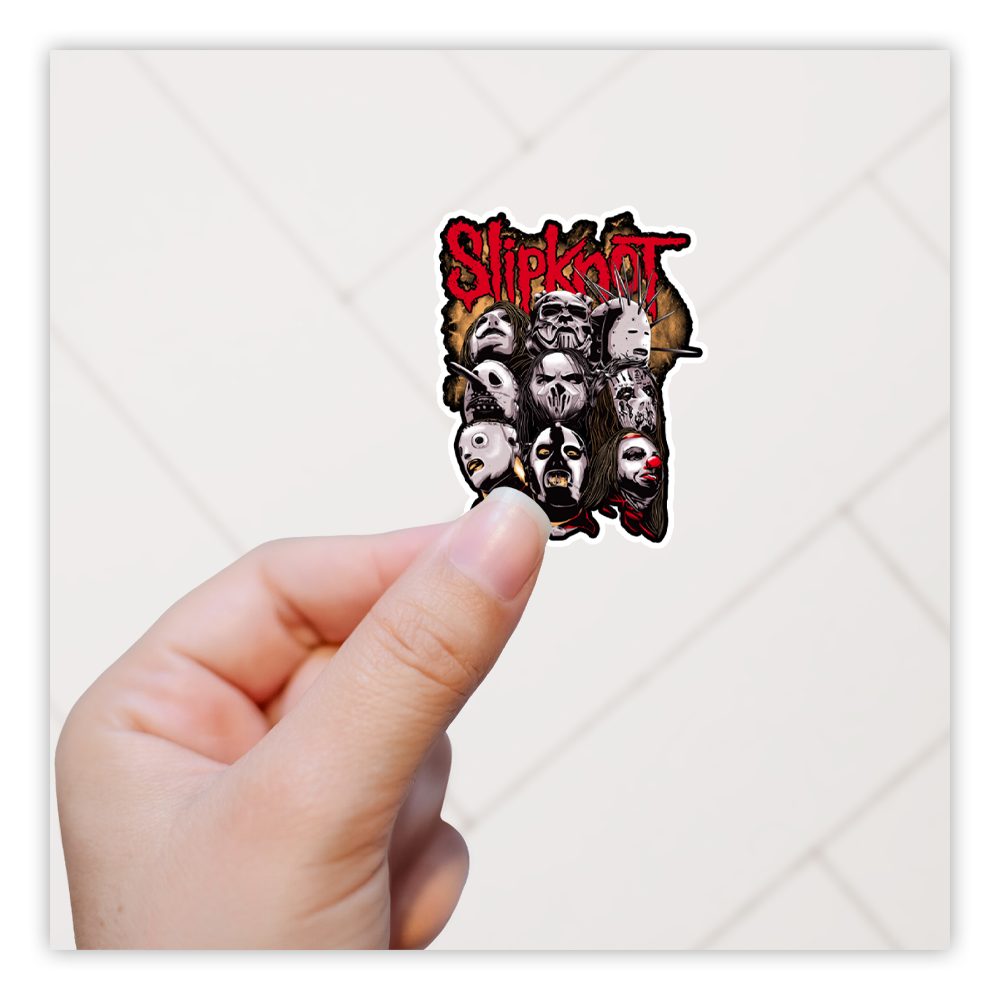 Slipknot Die Cut Sticker (3107)