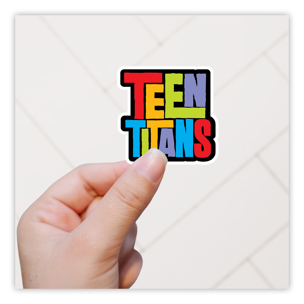 Teen Titans Die Cut Sticker (3110)
