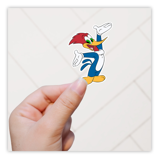 Woody Woodpecker Die Cut Sticker (3113)