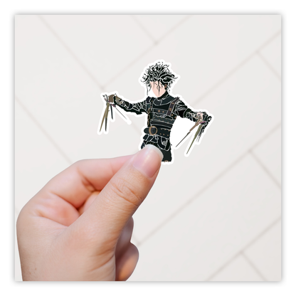 Edward Scissorhands Die Cut Sticker (311)