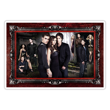 Vampire Diaries Die Cut Sticker (3321)