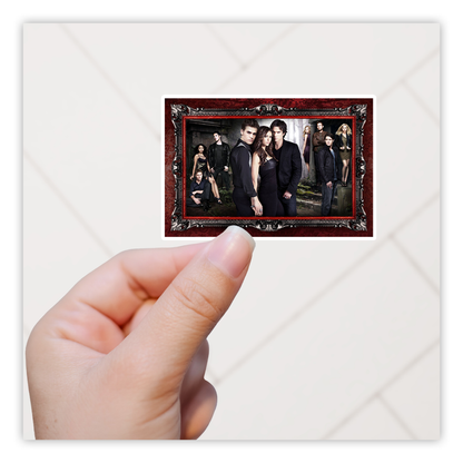 Vampire Diaries Die Cut Sticker (3321)