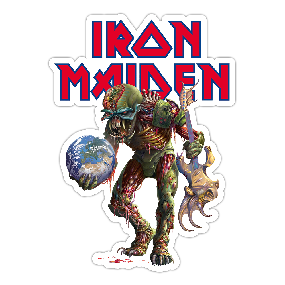 Iron Maiden Eddy Die Cut Sticker (3322)