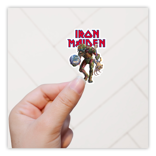 Iron Maiden Eddy Die Cut Sticker (3322)