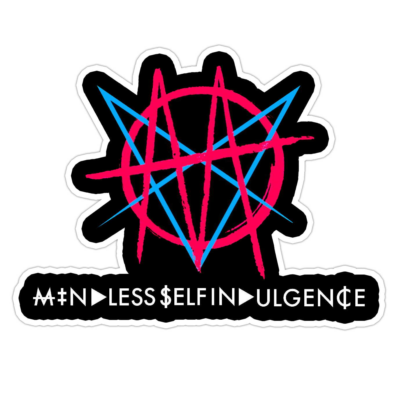 Mindless Self Indulgence Die Cut Sticker (3329)