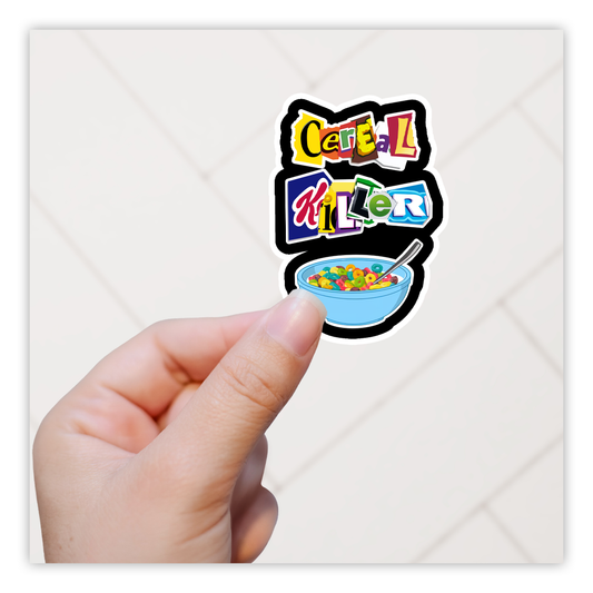 Cereal Killer Die Cut Sticker (3356)