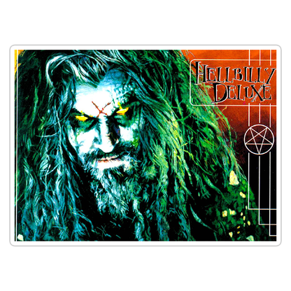 Rob Zombie Hellbilly Deluxe Die Cut Sticker (3367)