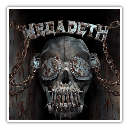 Megadeth Die Cut Sticker (3368)