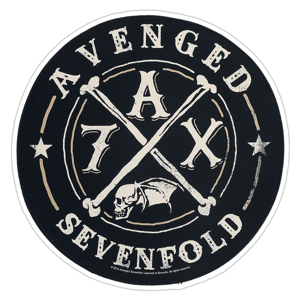 Nalepka Avenged Sevenfold A7X Die CutNalepka Avenged Sevenfold A7X Die Cut  