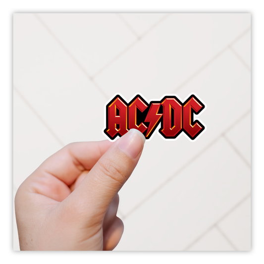 AC/DC Die Cut Sticker (3375)