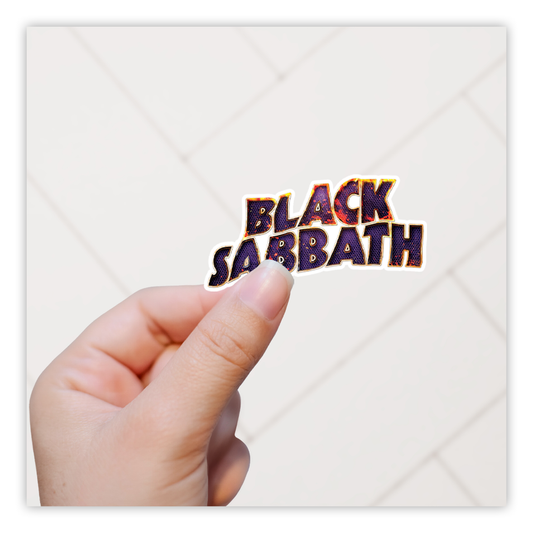 Black Sabbath Die Cut Sticker (3392)