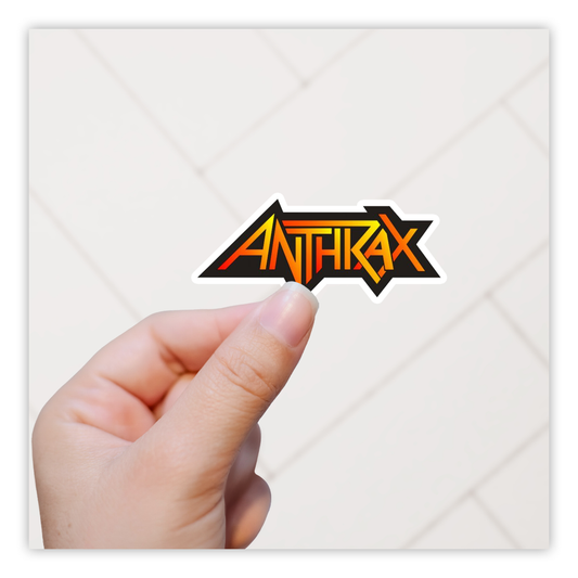 Anthrax Die Cut Sticker (3396)