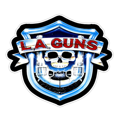 LA Guns Die Cut Sticker (3406)