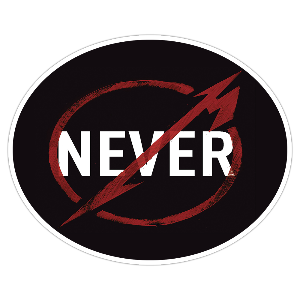 Metallica Through The Never Die Cut Sticker (3435)