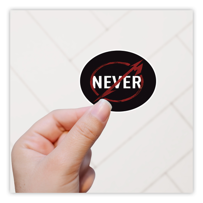 Metallica Through The Never Die Cut Sticker (3435)